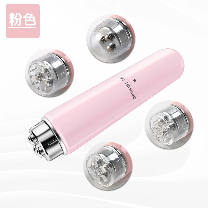 4 in 1 Electric Eye Massager Micro Vibration Facial Beauty Instrument for Relax Eye Dark Circles Eye Bags Puffiness Eye Massage