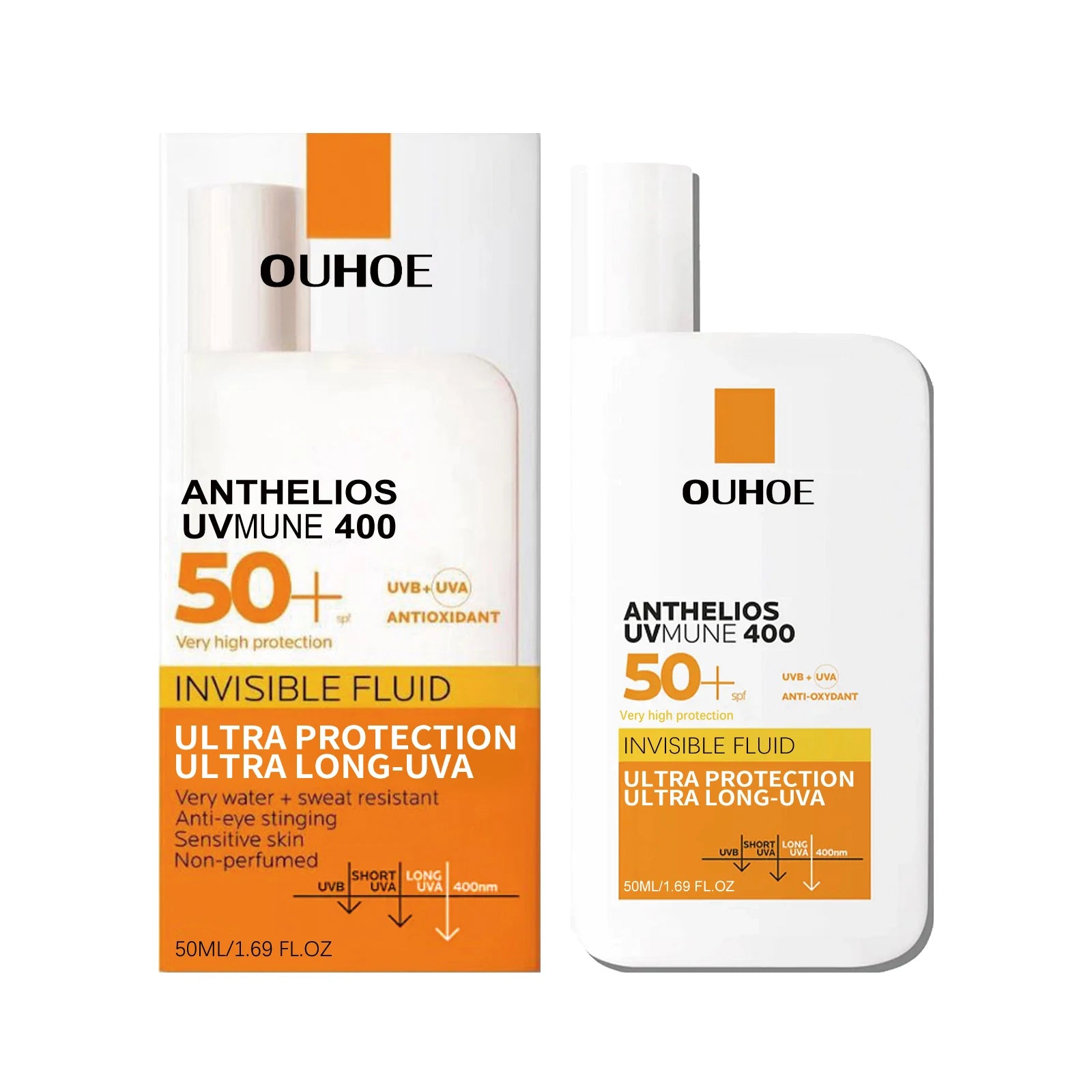 Mild Sunblock Cream Protect Skin Nourishing Moisturizing Repair Damaged Skin Natural Sunscreen Lotion For Summer Beach Outdoors