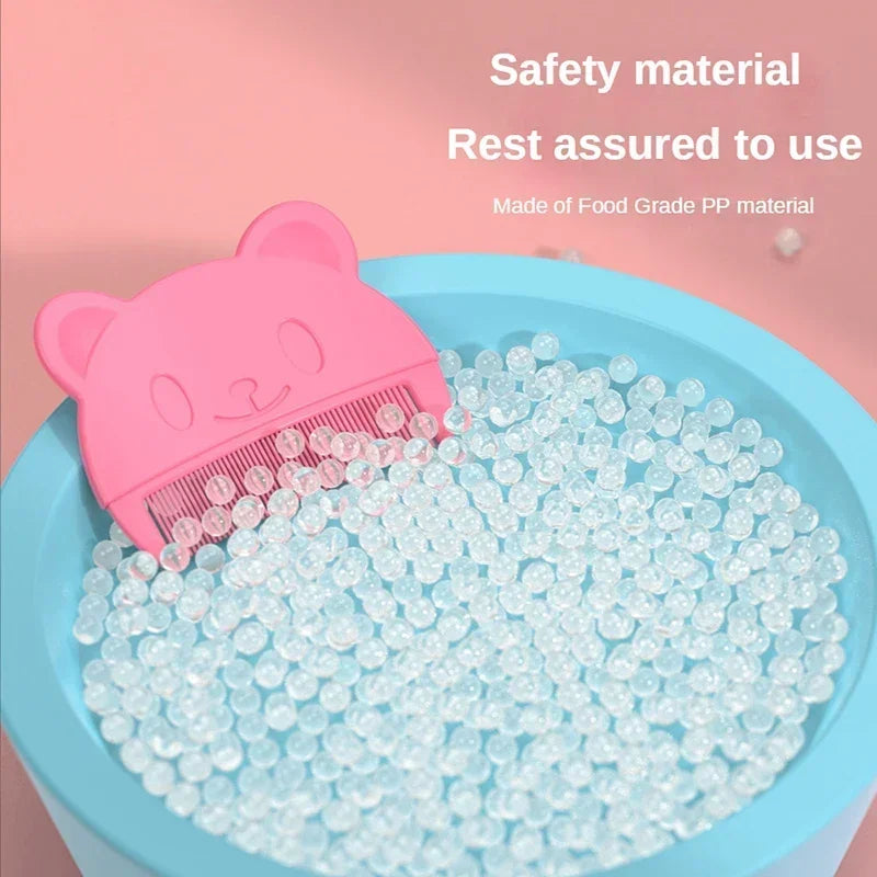 Soft Baby Comb Newborn Fetal Head Fat Comb Silicon Head Massager Brush Infant Bath Baby Care Accessories Hair Cleaning Supplies