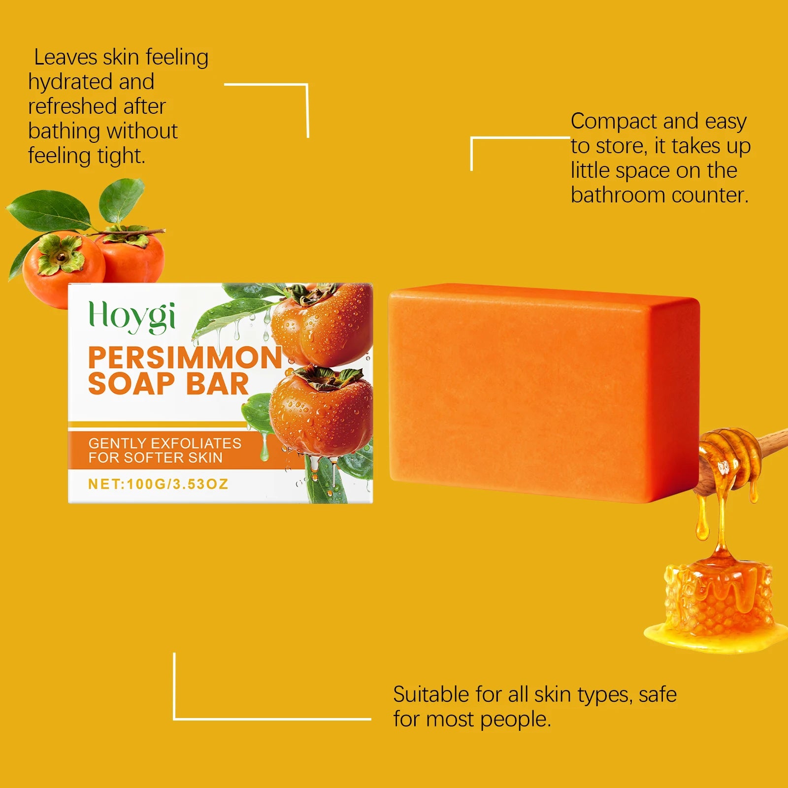 HOYGI Bath Soap Moisturizing Nourishing Hydrating Body Bathing Handmade Soap For Cleansing Refreshing Oil Control Body Care
