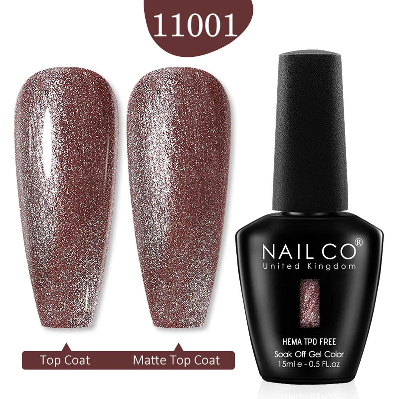NailCO Pink Colors HEMA FREE Gel Nail Polish Nail Art Vernis Semi Permanent UV Lamp Gel Manicure for Nails Supplies Gel Polish