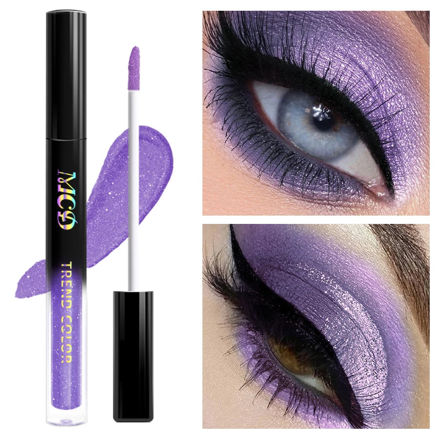 1PC Waterproof Liquid Eyeshadow Pen 13 Colors - High Shine  Long-Lasting & Smudge-Proof Makeup Gifts Looks glitter Eye Cosmetic
