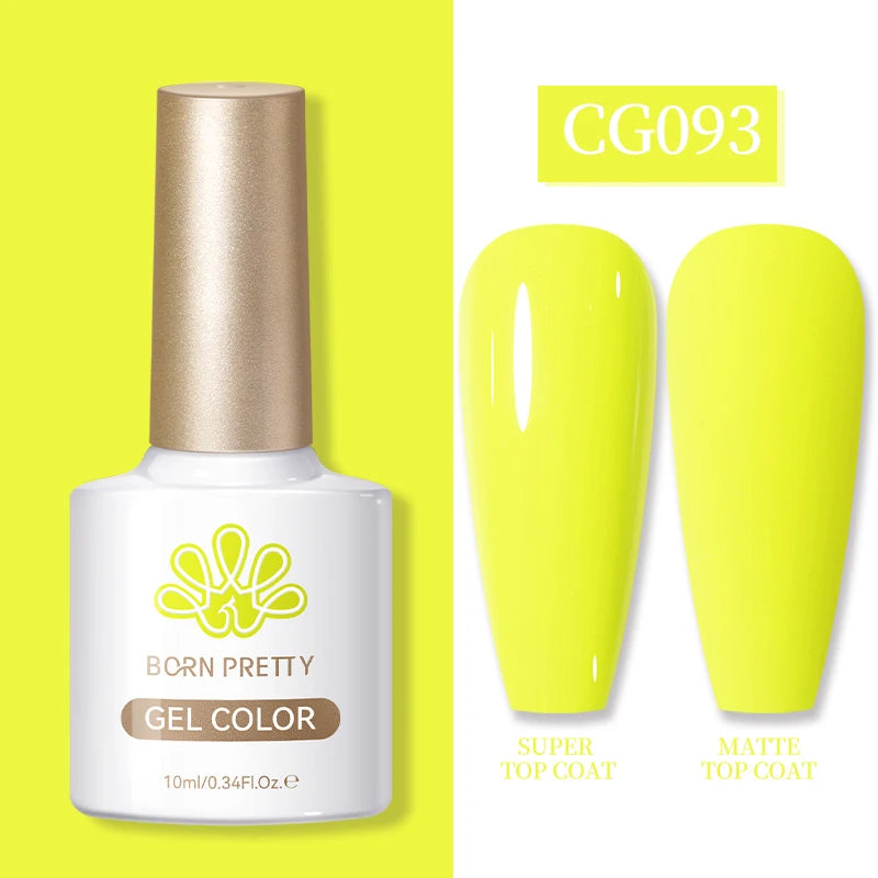 BORN PRETTY 10ML Nail Gel Polish Soak Off UV LED Semi Permanent Nail Salon Home Design French Nails Manicure Gel Nails