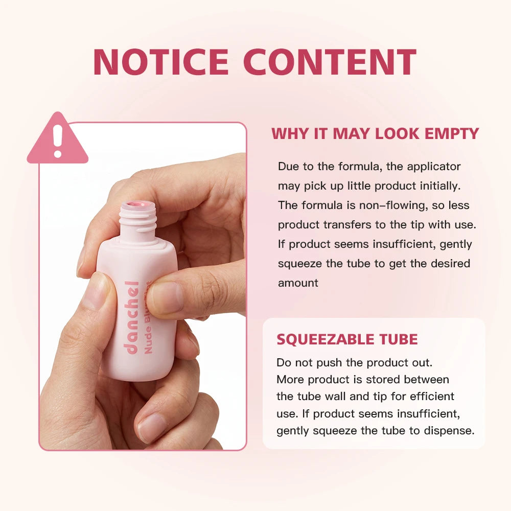 K‑Beauty Nude Blur Tint 15 Light Apricot 2‑in‑1 Lip & Cheek Stain Soft‑Focus Matte Long Lasting Waterproof Korean Lip Makeup