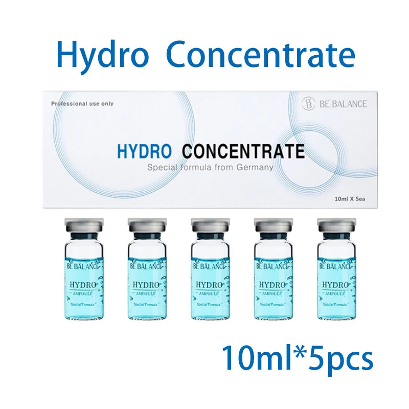 Korean 10ml 5Vial Vitamin C Hyaluronic Acid Ampoule Essence Repair Fine Lines Brighten Complexion Skin Remove Freckles Skin Care