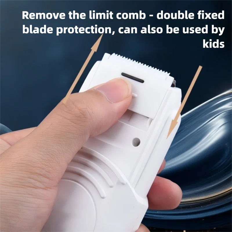 New Electric Home Hair Clipper, baby Hair Trimmer, Five Speed Knob Adjustment, Electric Push Hair Clipper, Bald Head Clipper