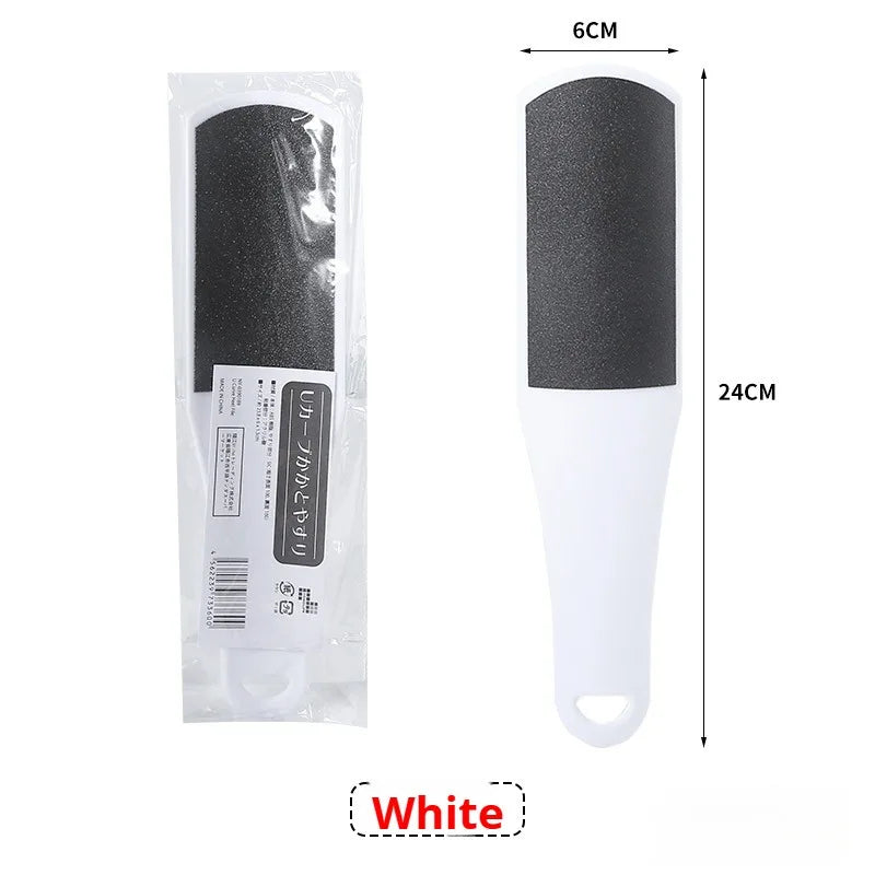 Double-sided Professional Curved Foot Scrub Board Dead Skin Removal Tool Foot Scraper Household Plastic Foot Scrubber  Foot Care