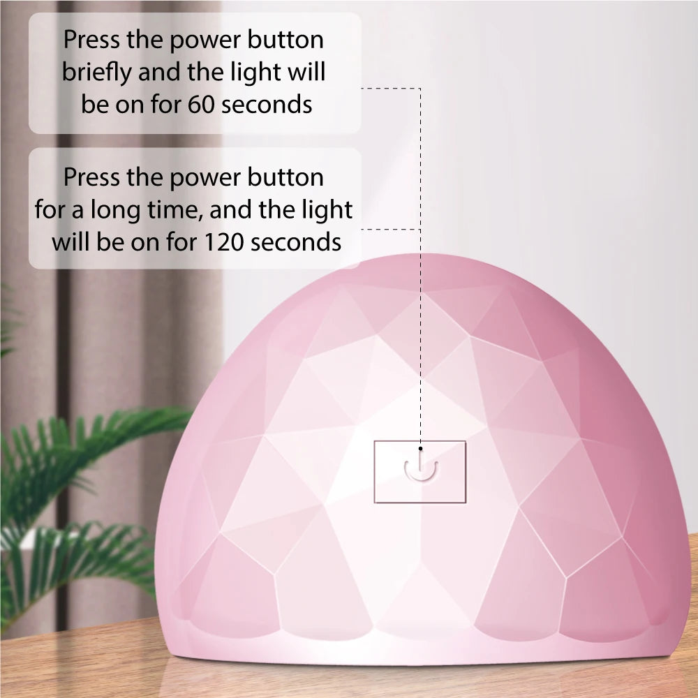 LULAA Nail Dryer LED Lamp UV Lamp for Curing All Gel Nail Polish With Motion Sensing Manicure Pedicure Salon Tool Equipment