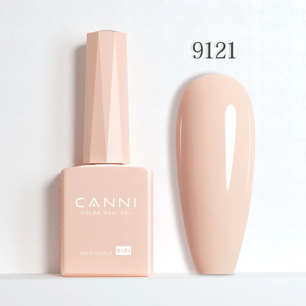 CANNI Nail Gel Polish HEMA FREE TPO FREE Summer Colors Semi Permanent Soak Off UV LED Self-leveling Great Coverage Gel Varnish