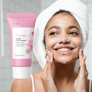 Vitamin C Sakura Facial Cleanser Face Wash Foam Face Wash Foam Face Cleanser Moisturizing Whitening Anti-aging Facial Skin Care