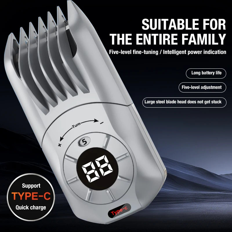 Hair Clipper, Electric Push Clipper, Household, Children's, Adult Style, Electric Push, Electric Shaver Hair Salon