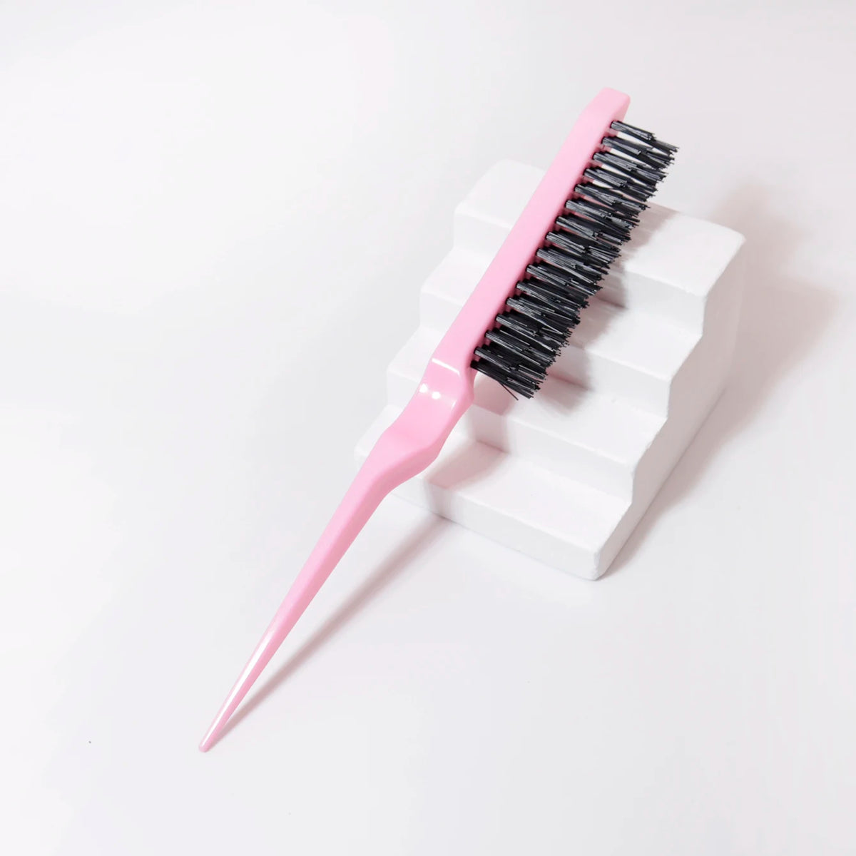 1/7Pcs Rat Tail Brush，for Back Combing, Root Volumizing, and Scalp Massage，Hair Styling Tool，Special for real hair wigs
