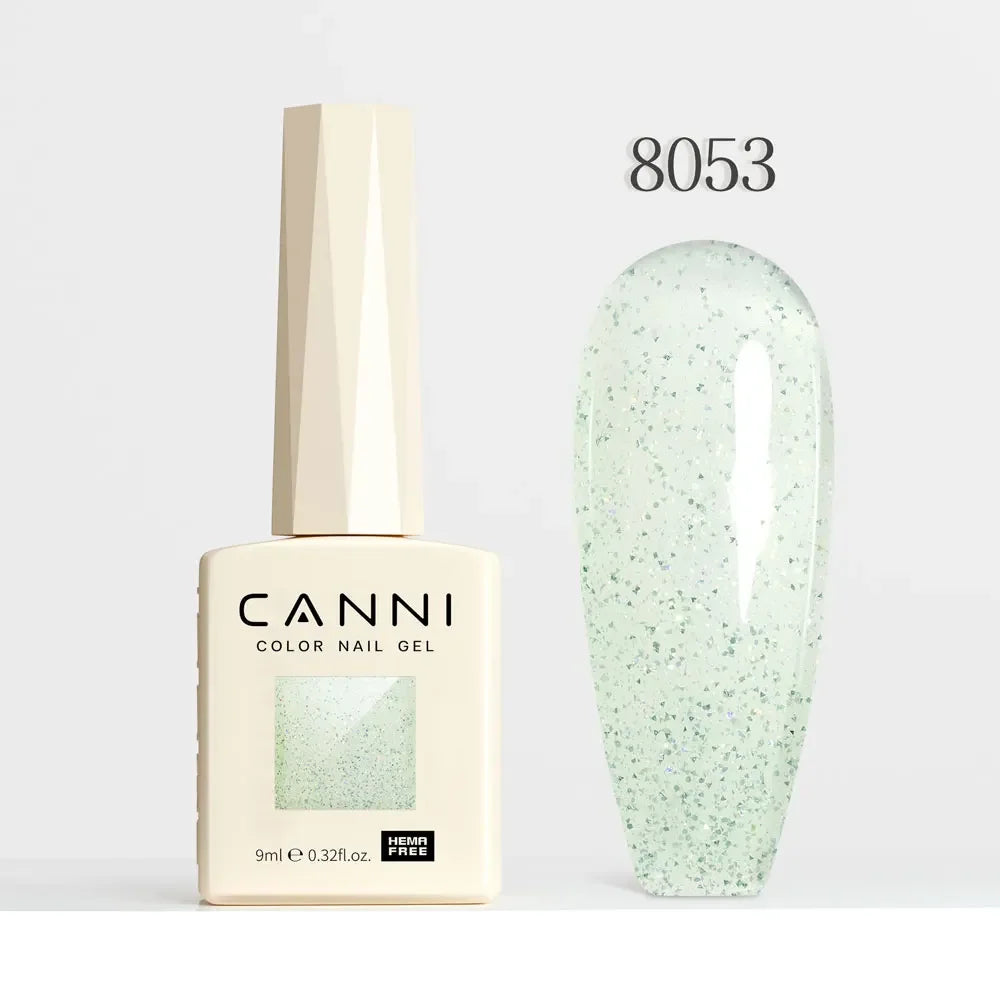 CANNI HEMA TPO FREE Gel Nail Polish Galaxy Cat Eye Gel Magnet Glitter Diamond Sparkle Gorgeous Color Soak Off UV LED Gel Lacquer