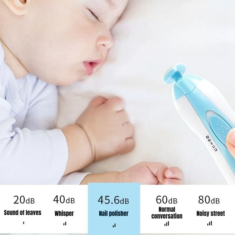 Multifunctional Electric Baby Cutter Trimmer Manicure Tool Set Baby Trimmer Baby Nail File Clippers Toes Fingernail