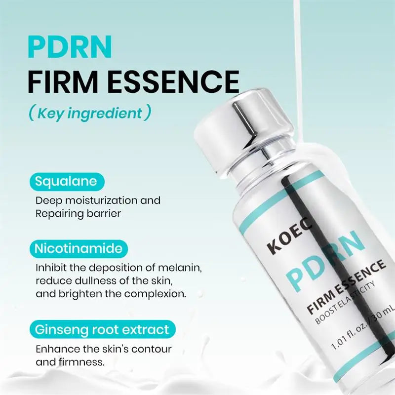 PDRN Peptide Intensive Lifting Serum Set Sun Essence With Collagen PDRN Peptide Complex Skin Tightening Firming Ampoule Essence