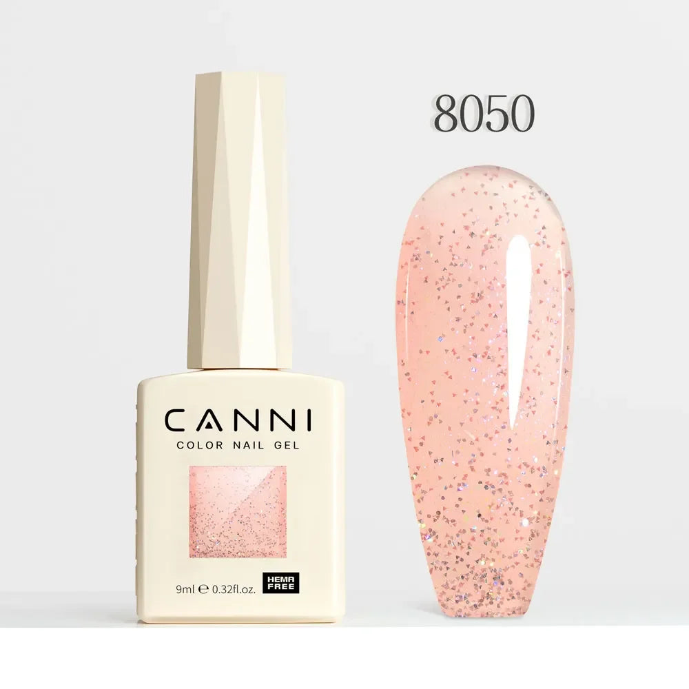 CANNI HEMA TPO FREE Gel Nail Polish Galaxy Cat Eye Gel Magnet Glitter Diamond Sparkle Gorgeous Color Soak Off UV LED Gel Lacquer