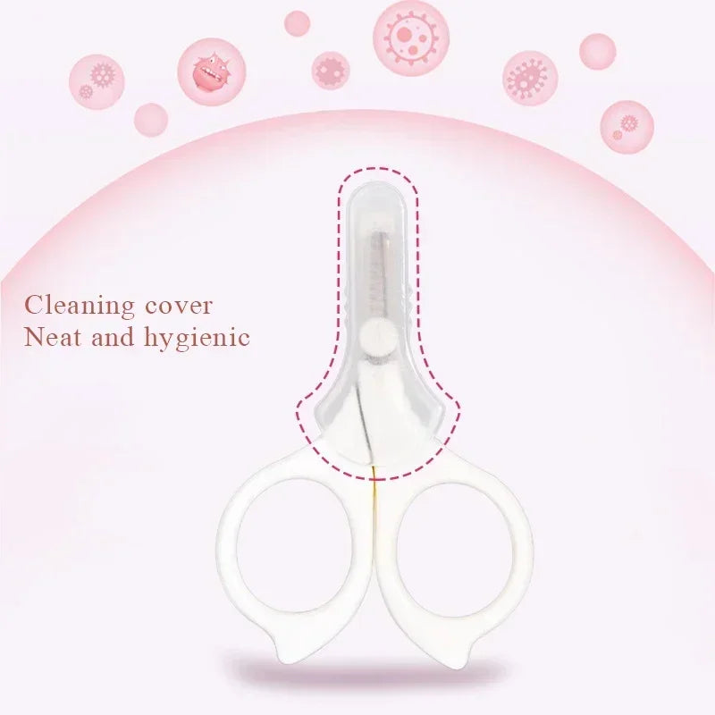 Safety  Scissors Trimmer Manicure Cutter Special Scissor Babies Care Tools Accessories Newborn Baby Nail Clipper Convenient