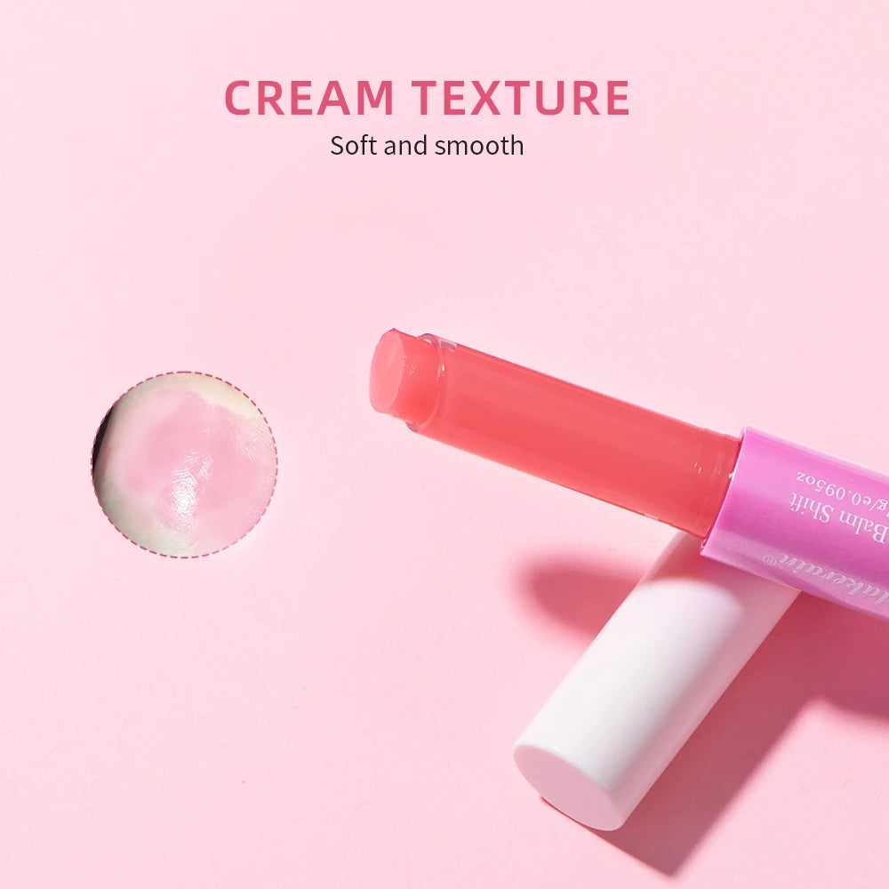 Juicy Color Changing Lip Balm Antioxidant Smooth Texture Evens Out Skin Tone Long Lasting Moisturizing Soothing Protecting Lip