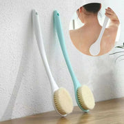 Useful Long Handle Bath Brush Back Rubbing Massager Body Exfoliating Brush Cleaning Tools Soft Rubbing Back Artifact