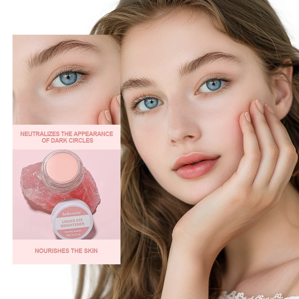 Eye Concealer And Brightening Cream Covers Dark Circles And Bags Under Eyes Brightens Nourishes Eyes Korean Girls Eye Cosmetics