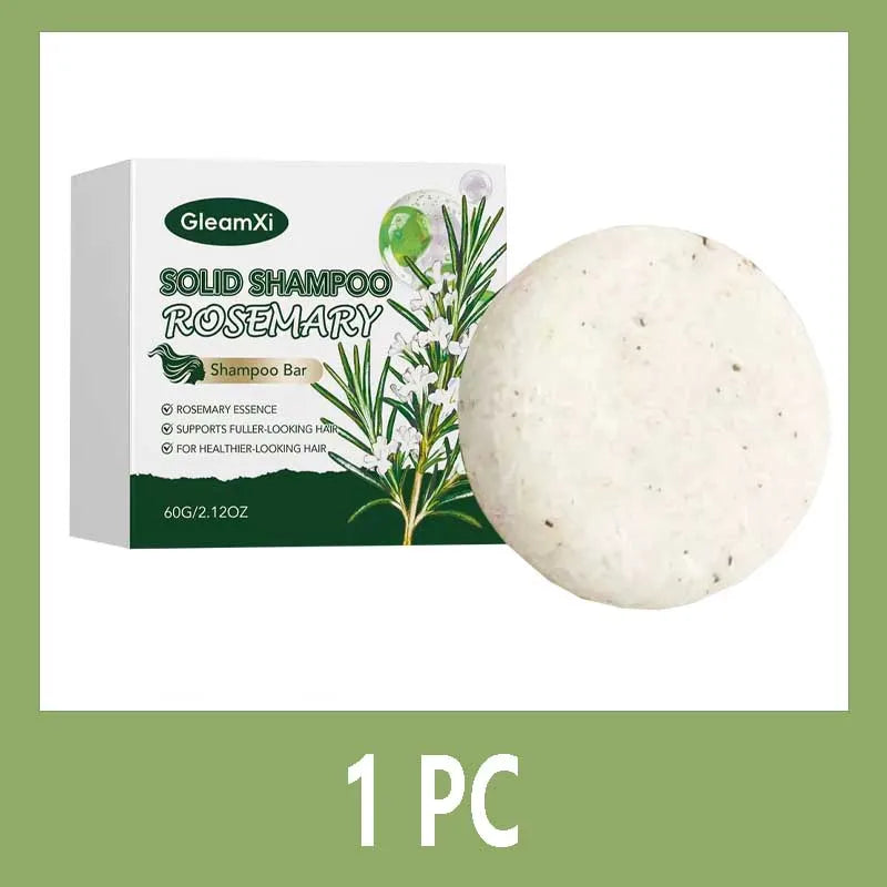 Nourishing and repairing: Rosemary shampoo soap, escorting hair