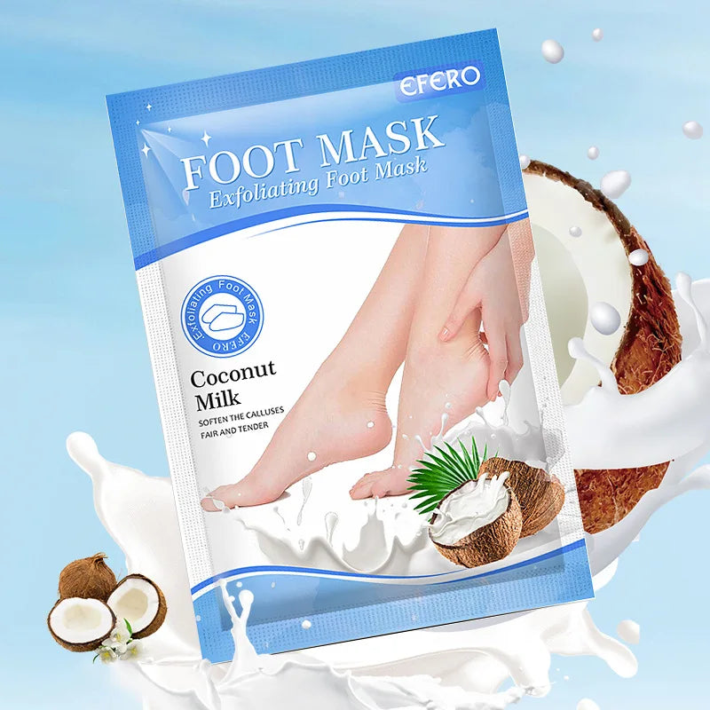 1 Pag=1 Pair Honey Foot Mask For Remove Dead Skin Calluses Exfoliating Foot Mask Feet Cream Whitening Foot Spa Skin Care Tool
