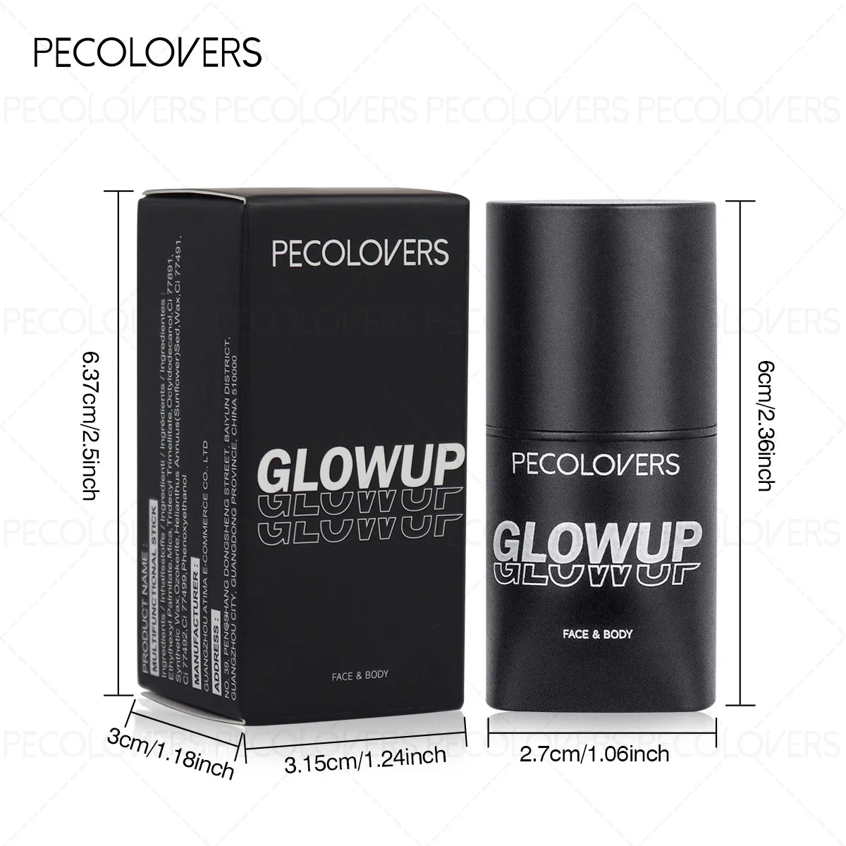 Waterproof Long Lasting Face Bronzer Contour Concealer Foundation Face Corrector Full Cover Pores Dark Circles Contour Stick