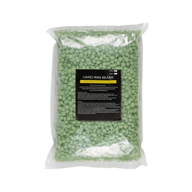 500g/Pack Wax Beans Depilatory Hot Film Pellet Removing Bikini Face Hair Legs Arm Hair Removal Bean Unisex Hair Removal