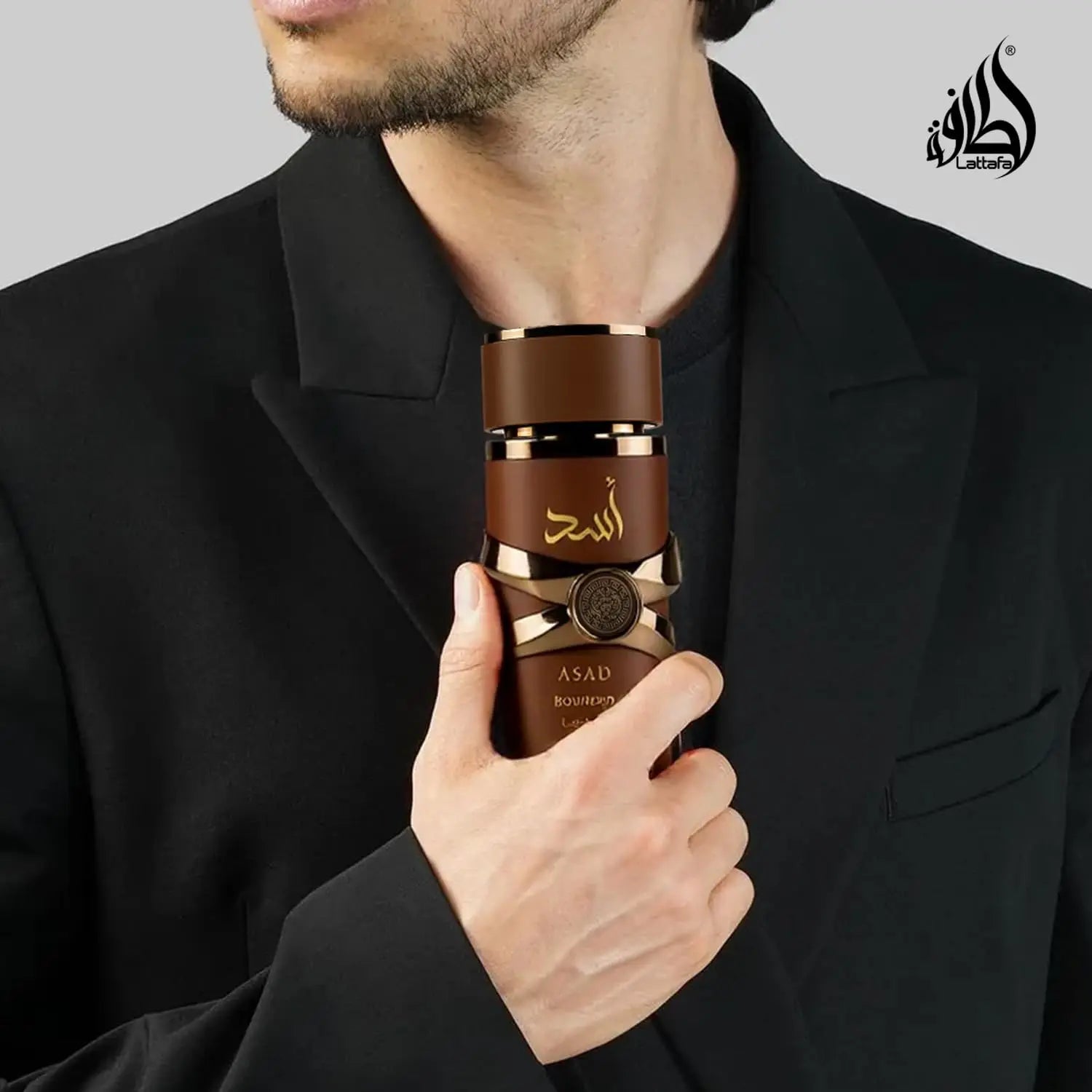 Lattafa Asad Bourbon for Unisex Eau De Parfum Spray 3.4 Ounce 100 Ml for Unisex