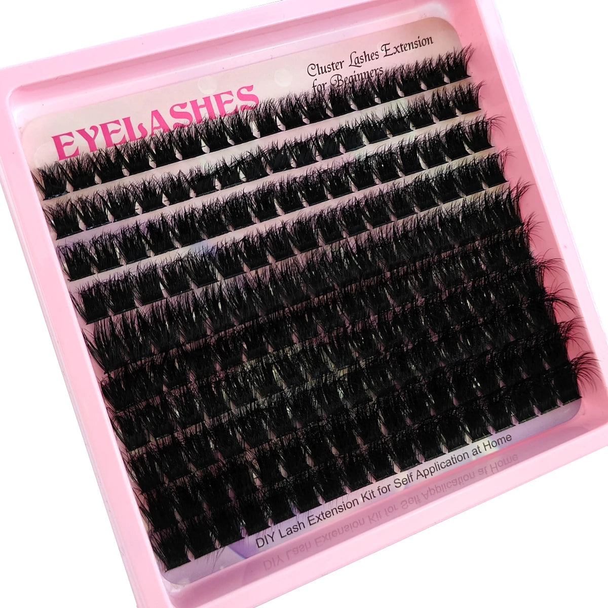 10Row 60D-120D 5D Fluffy Thick Lashes Clusters 10-18mmMix Wispy Individual Lashes Extensions Clusters DIY Makeup False Eyelashes
