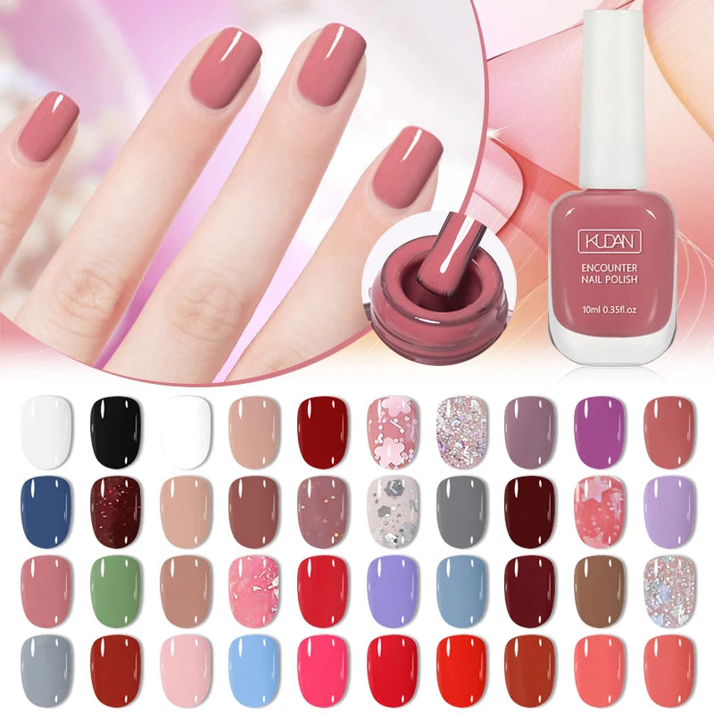 10ml Peel Off Water-Based Nail Polish Fast Drying Long-Lasting Healthy Brightening Effect Long Lasting Nails No Need Lamp Cure