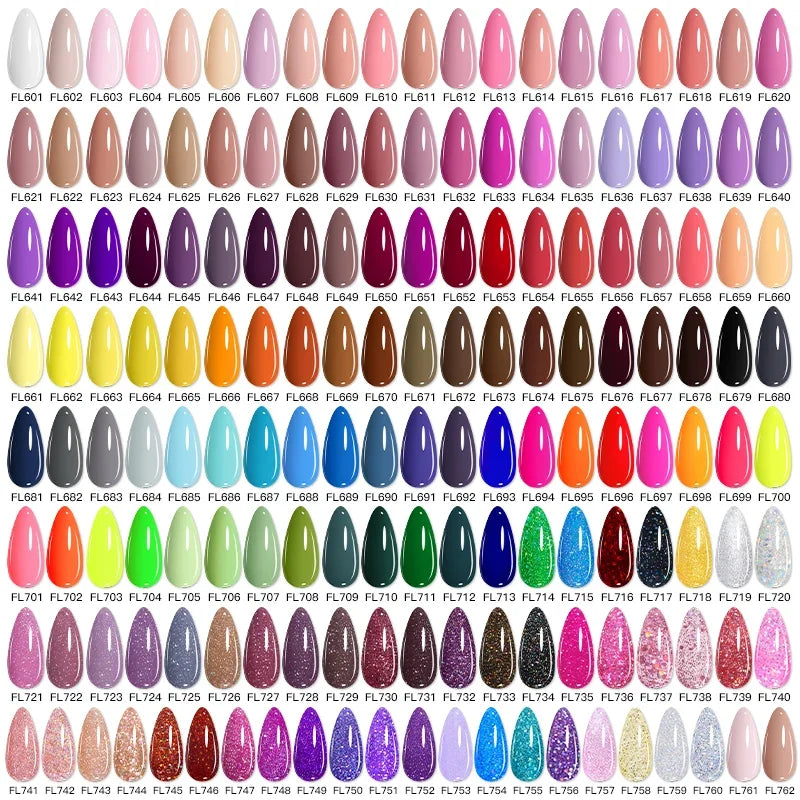 10ml Gel Nail Polish 162 Colors Nail Supplies Vernis Semi Permanent Nail Art Manicure Soak Off LED UV Gel Nail Varnishes Summer