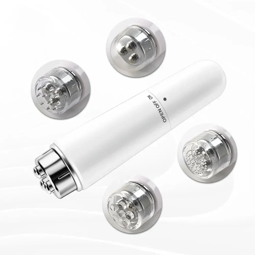4 In 1 Electric Facial Massager Micro Vibration Eye Beauty Instrument For Relax Eye Dark Circles Eye Bags Wrinkles Puffiness