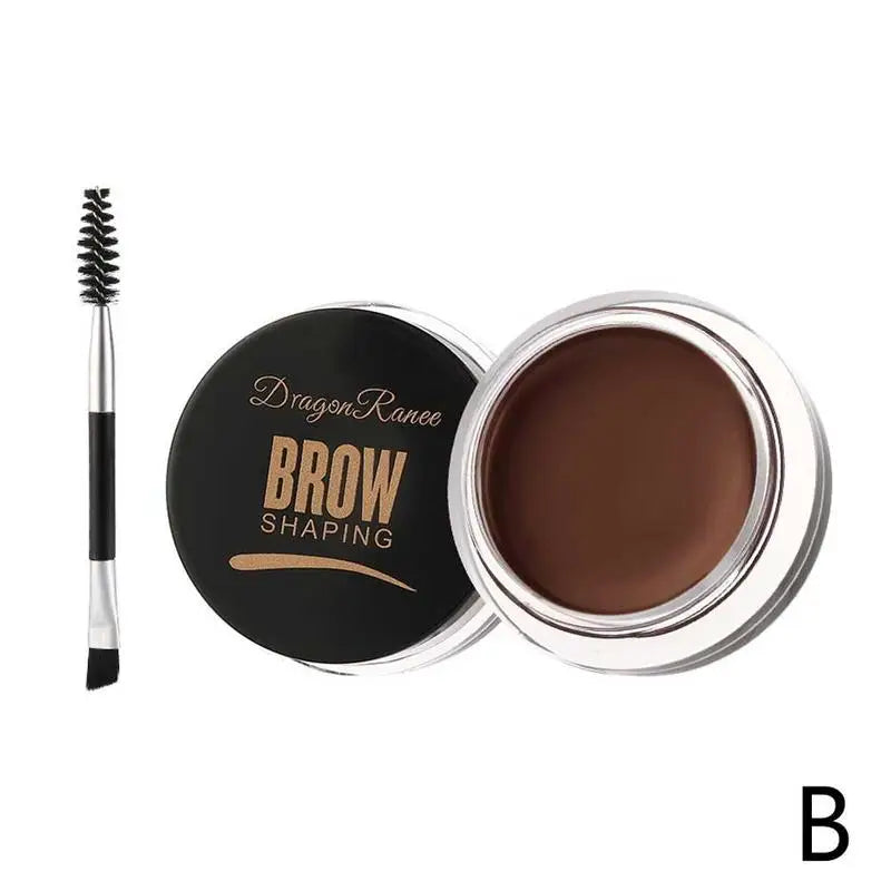 Clear Eyebrow Styling Gel Soap Wax Intense Hold Brow Lamination Effect Waterproof Non-Smudging Feathery Wild Brow Shaping Cream