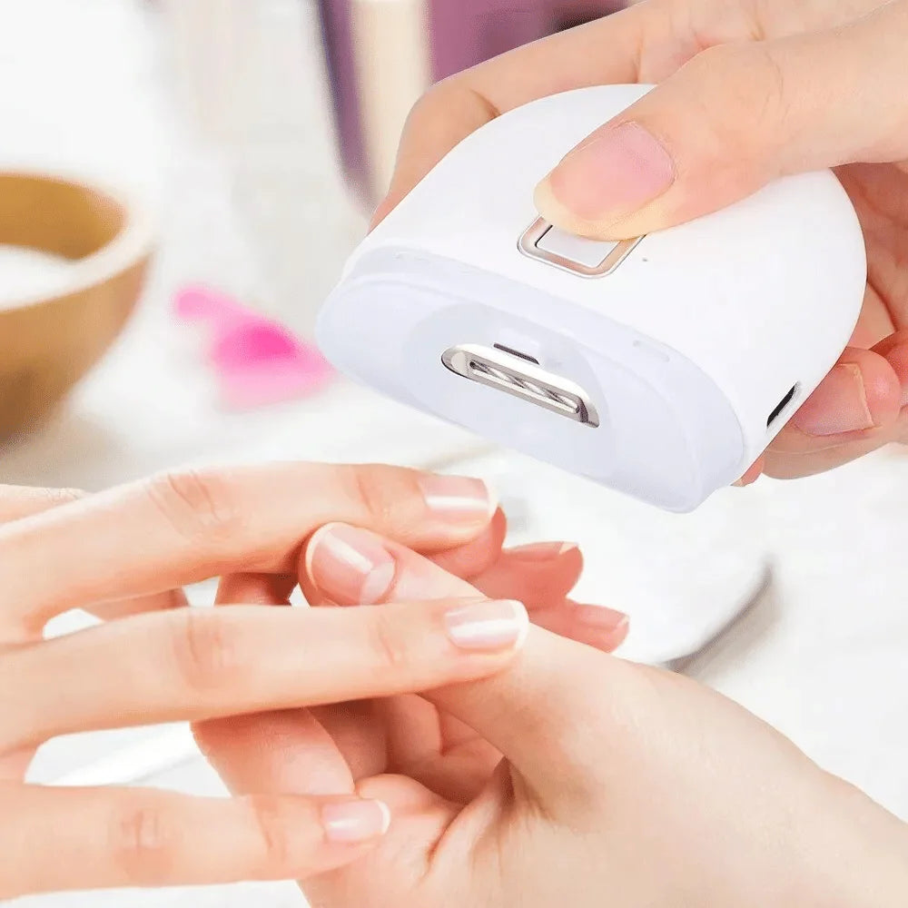 1 PC Electric Automatic Nail Clipper Portable Nail Trimmer For Adult Finger Toe Thick Nails Manicure Pedicure Care Tool