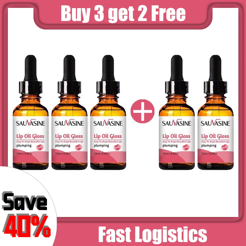 Lip Booster Plumping Serum Oil Hyaluronic Acid Moisturising Sexy Plumping Enhancer Stimulant Free Brightening Lightening Lines