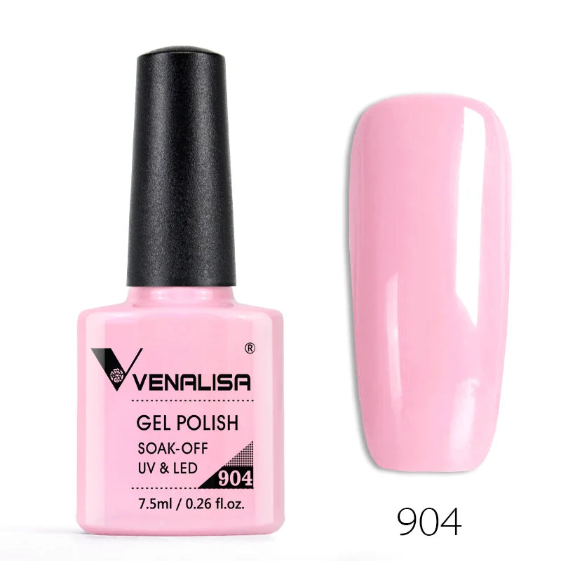 Venalisa 7.5ml Fashion Shiny Soak Off UV Gel Nail Gel Polish Cosmetics Nail Art Manicure Nails Gel Polish Tips Nail Varnish