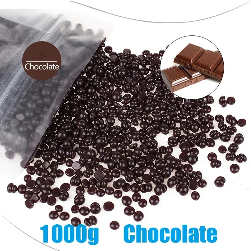 Wax Beans Hot Film Painless Waxing Beads Depilatory Hard Wax Beans Heating Wax Machine Bikini Face Body Hair Removal 500g/1000g
