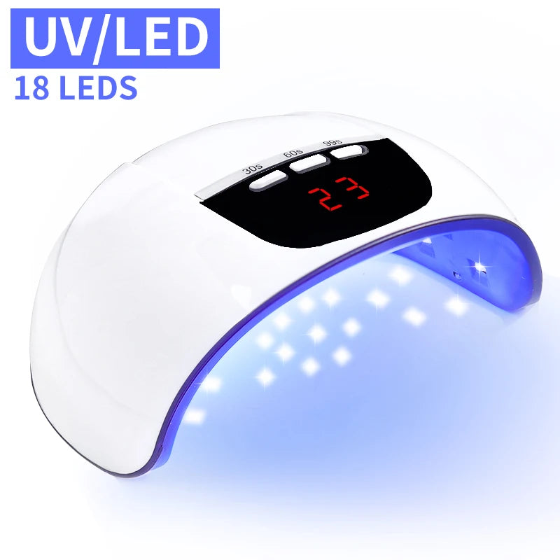 Professional UV LED Lamp for Nails Gel Drying Machine Nail Home Use Light UV Dry Gel Varnish USB Manicure Dryer Equipment Tools