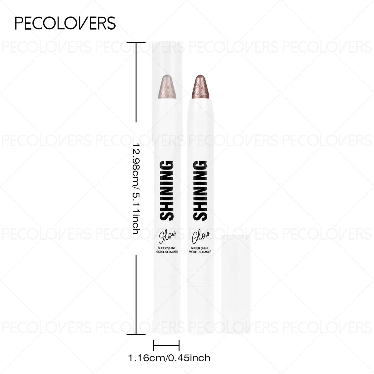 Long-Lasting Shimmer Finish Eyeshadow Stick,Durable and Waterproof, Creating A Perfect Eye Makeup Effect for Daily Life