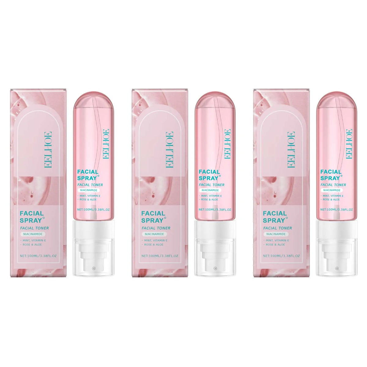 Niacinamide Toner Spray Moisturizing Brightening Facial Skin Care Improve Dullness Even Skin Tone Hydrating Smoothing Skin