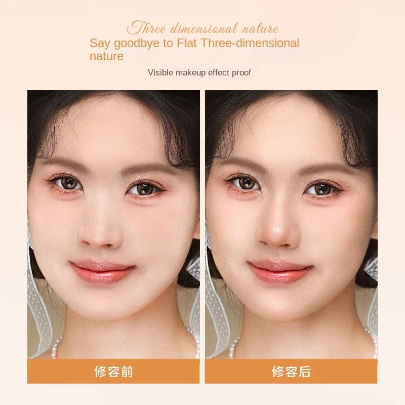 CHEERFLOR Little Angel Contour Shadow & Highlight Palette Face Mate Iluminador Bronzer Makeup Concealers 7g