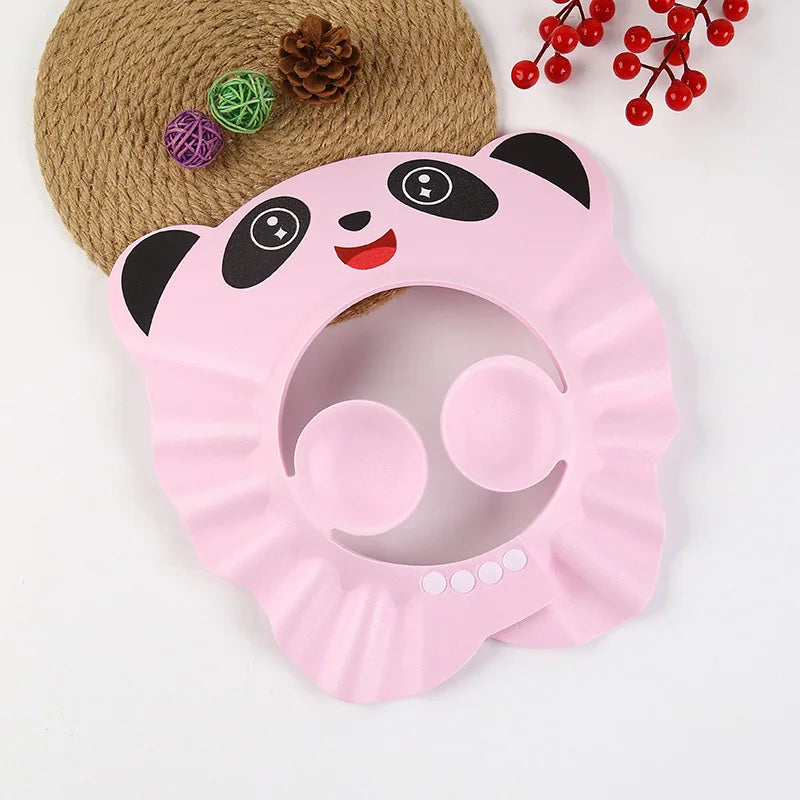 Safe Baby Shower Cap Bath Protection Soft Cap Hat for Baby Wash Hair Shield Baby Care Shampoo Cap