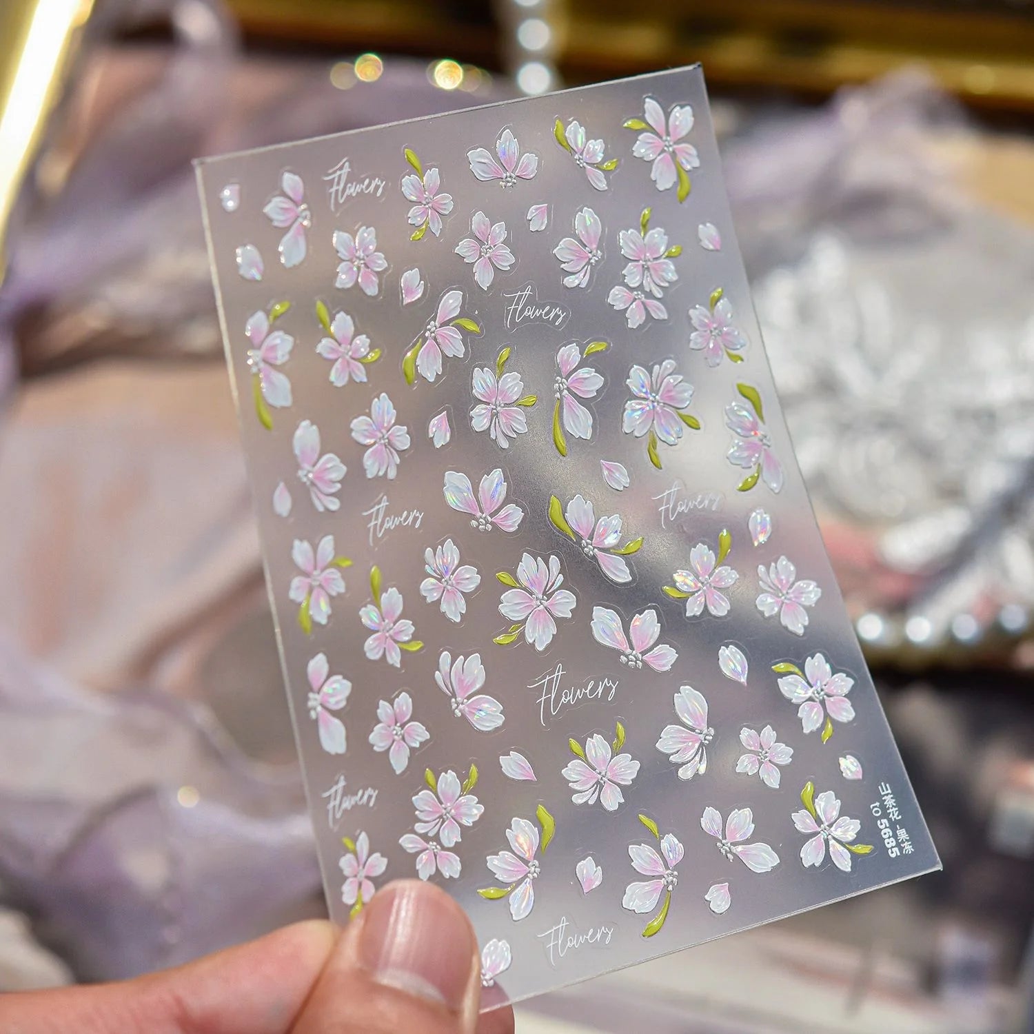 1pcs 5D Colorful Fish Starfish Coral Seaweed Shell Bubbles Ocean Nail Art Stickers Clear Jelly Tropical Fish Embossed Nail Decal