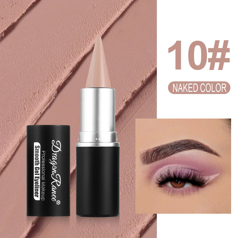 Colored Eyeliner Is Waterproof and Sweat-Proof, Does Not Smudge, Easy for Beginners to Use, Green, Purple, Black, Long-Lasting, Does Not Come Off, Eyeliner Pen for Festival Performance Makeup