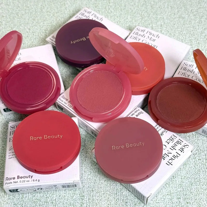 Hot Rare Beauty Brand Powder Blusher Cream Matte Powder Blusher Long-Lasting Colored Suitable All Skin Color Natural Cosmetic