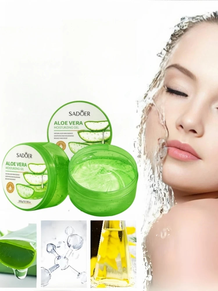 300g Aloe Gel Gel Moisturizing Facial Brightening Skin Care Product