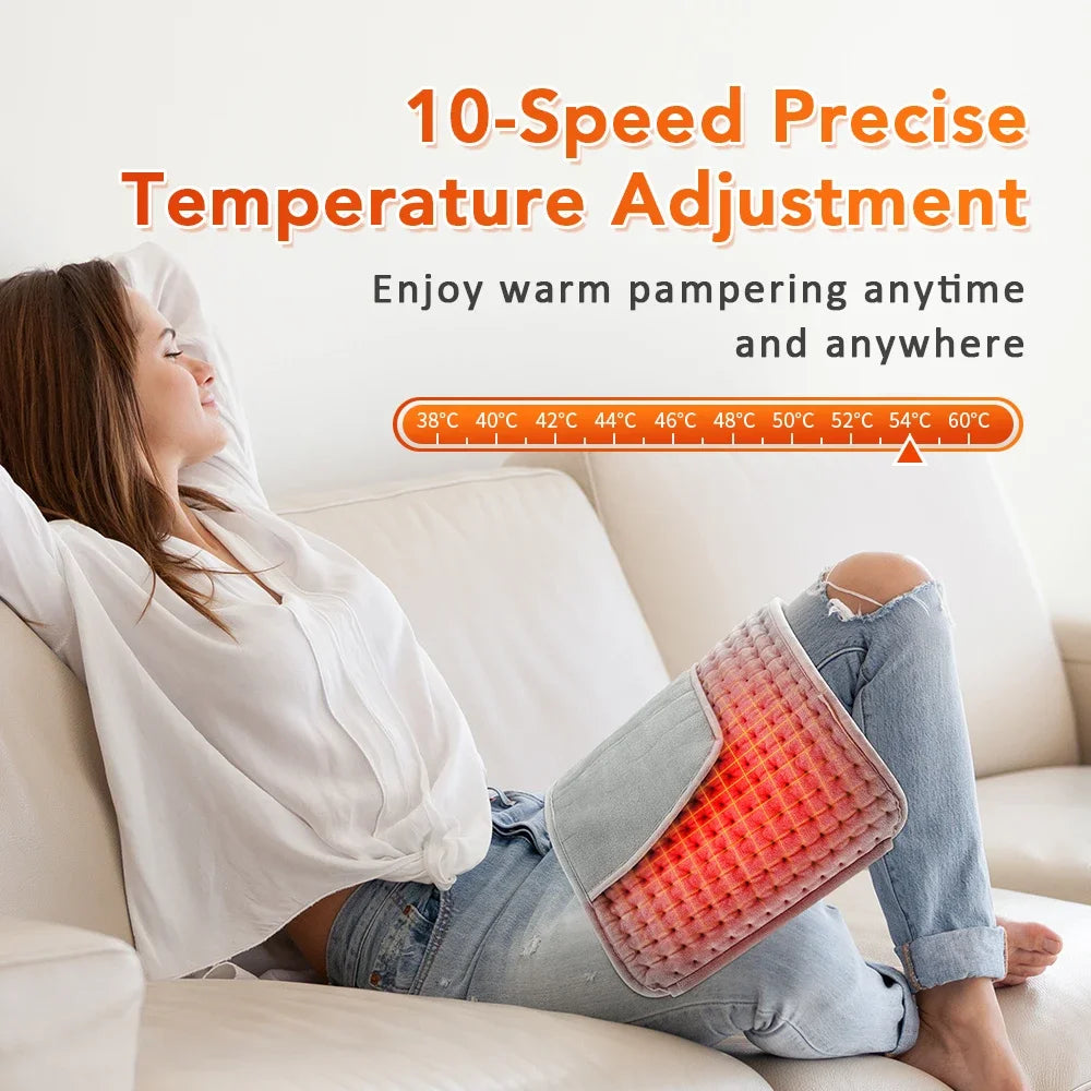Electric Heating Waist Belt Warm Thermal Pad 10 Level Temperature Control Office Household Warm Artifact Hand Uterus Body Warmer
