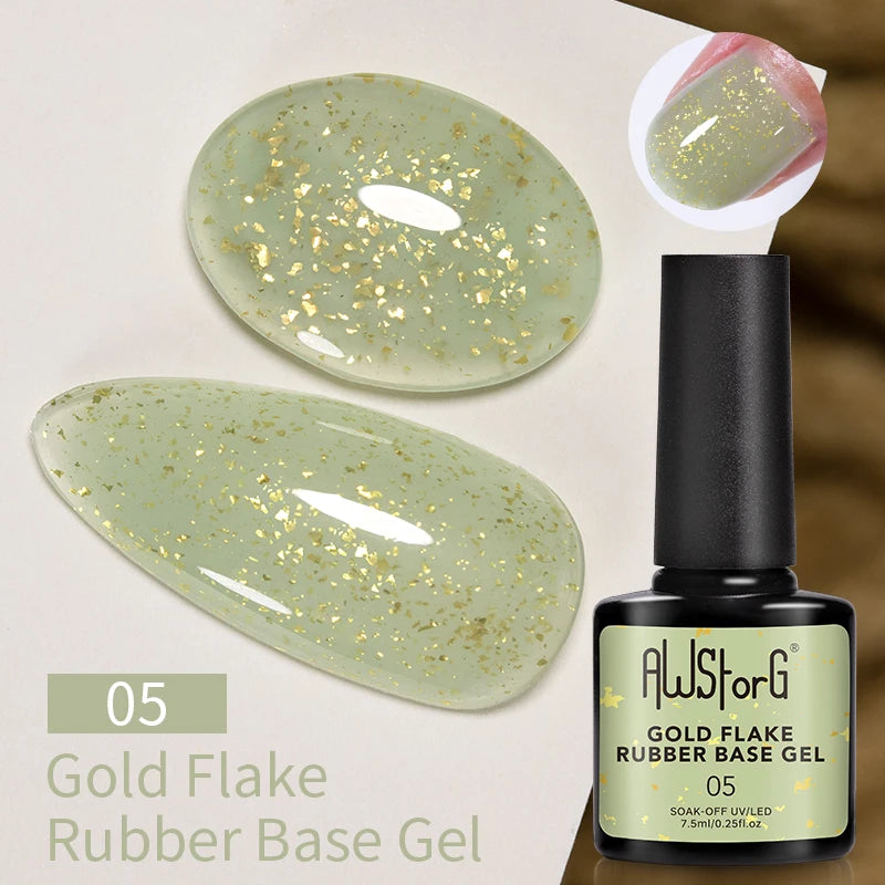 AWStorG Intense Rainbow Cat Eye Gel 5ml Holographic Laser Magnetic Nail Gel Soak Off UV LED Gel Polish Shiny Rainbow Manicur