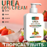 Urea Foot & Hand Cream with Tropical Fruits - Intensive Moisturizing - All-Day Protection - For All Skin Types
